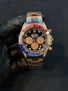 RLX rainbow Edition chronograph working