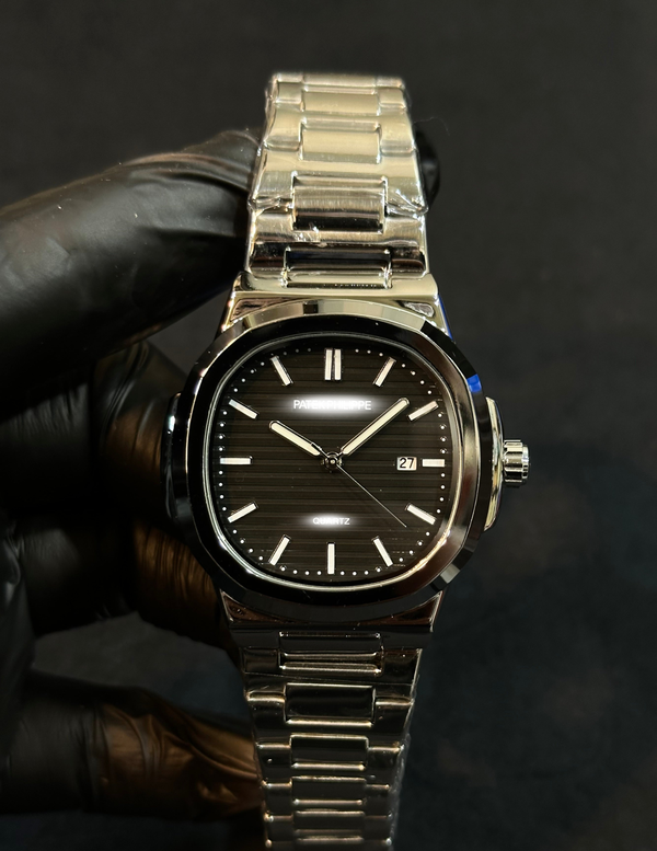 Premium Elite Black Dial Watch