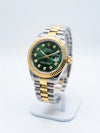 Luxury Datejust Style Watch – Premium Black Dial | Water Resistant | 1 Year Warranty